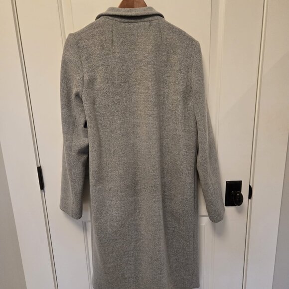 Aritzia Babaton Heather Light Grey Stedman Coat | Article # 56650 | Size S - Picture 2 of 4